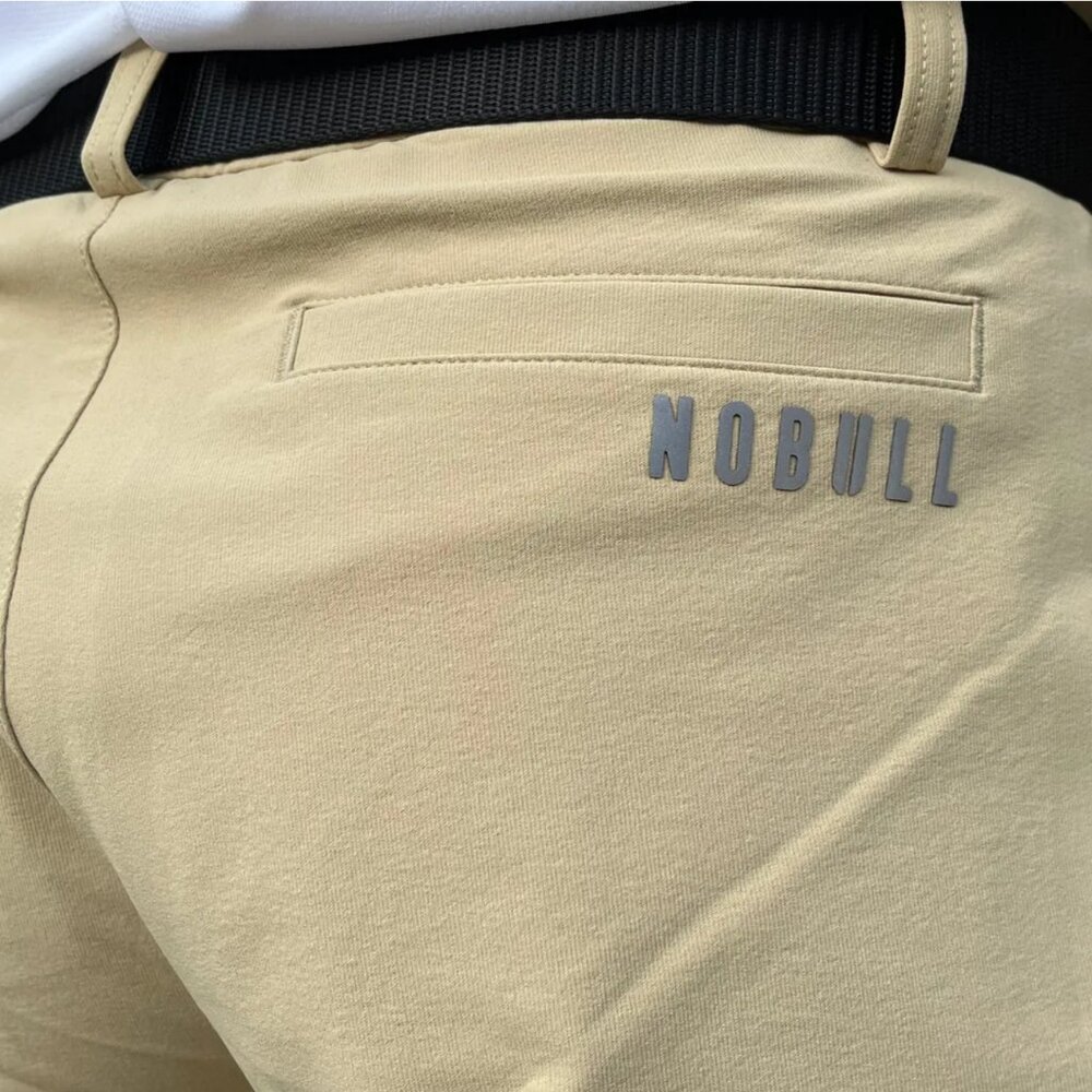 NoBull Tour Golf Shorts- Beige- 31 Inch Waist- 7 Inch Inseam